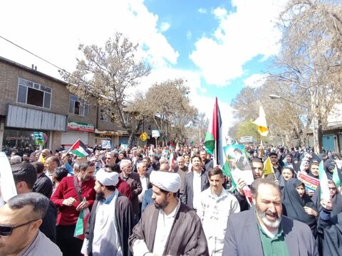 تصاویر/ راهپیمایی روز جهانی قدس در ارومیه