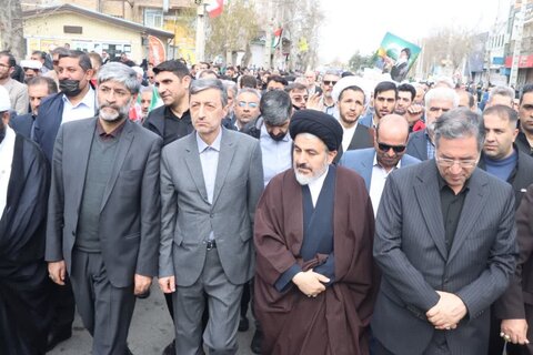 تصاویر/ راهپیمایی روز جهانی قدس در ارومیه