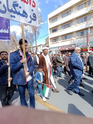 تصاویر/ راهپیمایی روز جهانی قدس در ارومیه