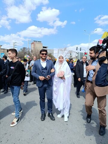 تصاویر/ راهپیمایی روز جهانی قدس در ارومیه