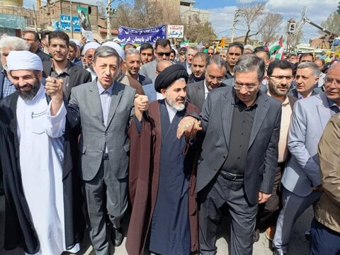 تصاویر/ راهپیمایی روز جهانی قدس در ارومیه