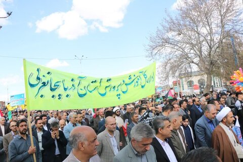 تصاویر/ راهپیمایی روز جهانی قدس در ارومیه