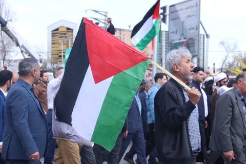 تصاویر/ راهپیمایی روز جهانی قدس در ارومیه