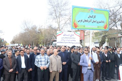تصاویر/ راهپیمایی روز جهانی قدس در ارومیه