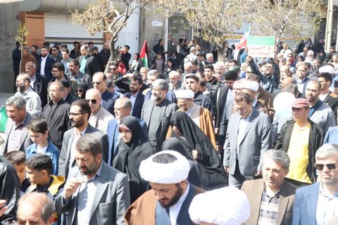 تصاویر/ راهپیمایی روز جهانی قدس در ارومیه