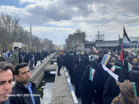 تصاویر/ راهپیمایی روز جهانی قدس در ارومیه
