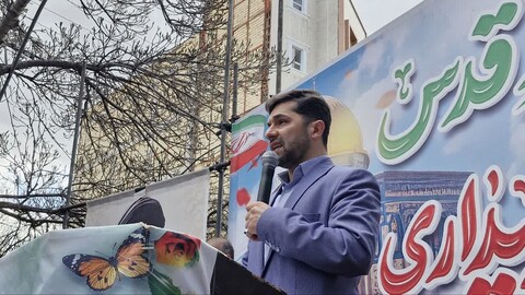 تصاویر/ برگزاری راهپیمایی بزرگ روز جهانی قدس در اهر