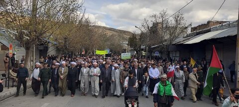 تصاویر/ راهپیمایی روز جهانی قدس در اشنویه