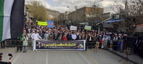 تصاویر/ راهپیمایی روز جهانی قدس در اشنویه
