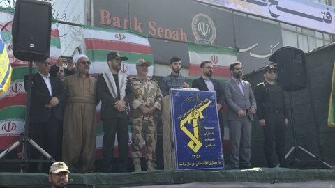 تصاویر/ راهپیمایی روز جهانی قدس در شهرستان سردشت