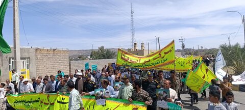 تصاویر/ راهپیمایی روز قدس شهر نودژ