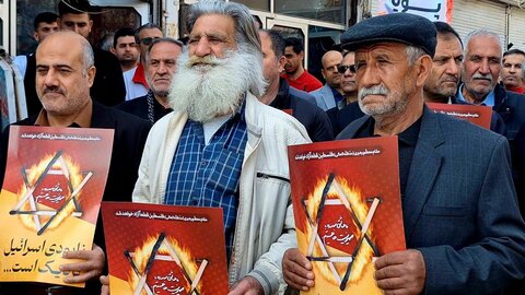 تصاویر/ راهپیمایی روز جهانی قدس در شهرستان شوط