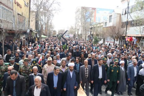 تصاویر/ راهپیمایی روز جهانی قدس در خوی