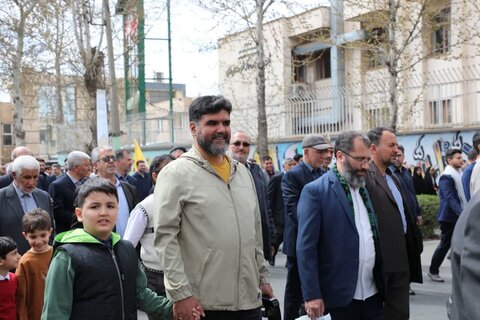 تصاویر/ راهپیمایی روز جهانی قدس در خوی