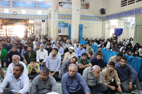 نماز جمعه عالیشهر به روایت تصویر