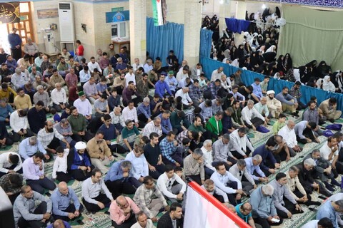 نماز جمعه عالیشهر به روایت تصویر