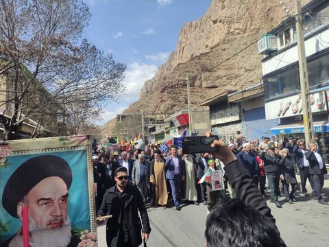 تصاویر/ راهپیمایی روز جهانی قدس در ماکو