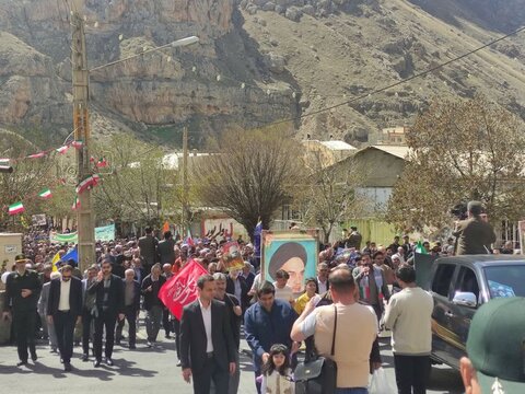 تصاویر/ راهپیمایی روز جهانی قدس در ماکو