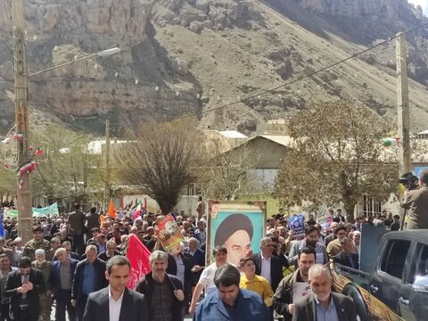 تصاویر/ راهپیمایی روز جهانی قدس در ماکو