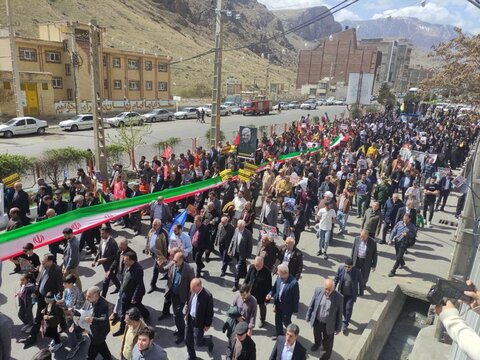 تصاویر/ راهپیمایی روز جهانی قدس در ماکو