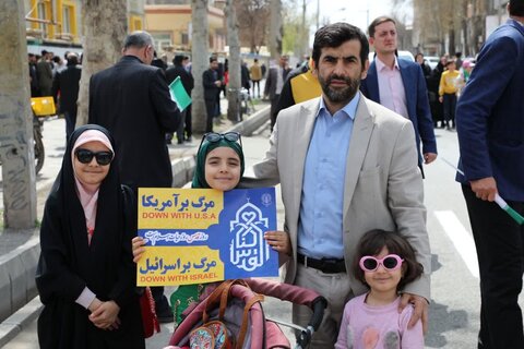 تصاویر/ راهپیمایی روز جهانی قدس در خوی