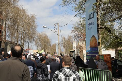تصاویر/ راهپیمایی روز جهانی قدس در خوی