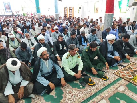 تصاویر/ نماز جمعه شهر ریگان