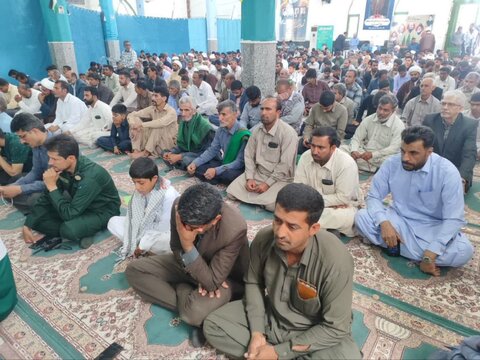 تصاویر/ نماز جمعه شهر ریگان