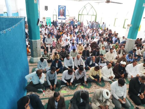 تصاویر/ نماز جمعه شهر ریگان