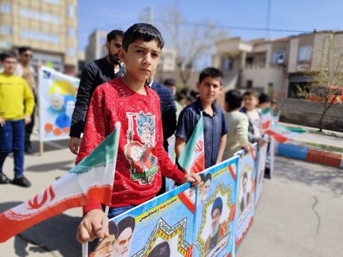 تصاویر/ حماسه دیدنی  هوراند در راهپیمایی روز جهانی قدس