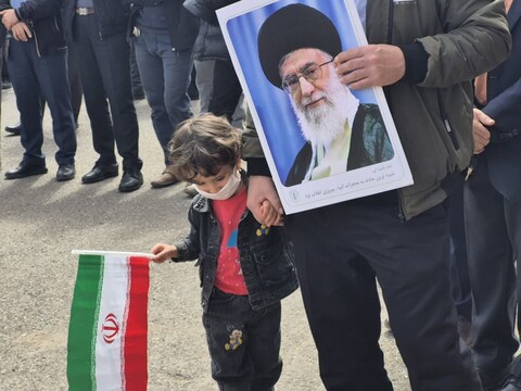 تصاویر/ حماسه دیدنی هریس در راهپیمایی روز جهانی قدس