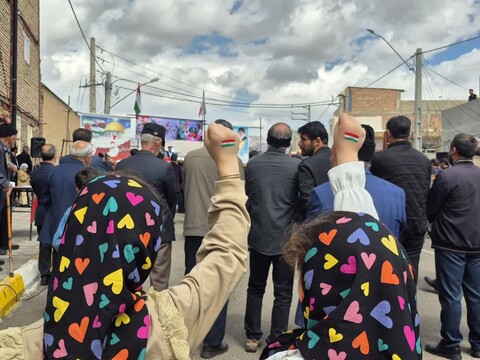 تصاویر/ حماسه دیدنی هریس در راهپیمایی روز جهانی قدس