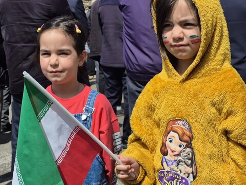 تصاویر/ حماسه دیدنی هریس در راهپیمایی روز جهانی قدس