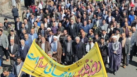 تصاویر/ حماسه دیدنی مرند در راهپیمایی روز جهانی قدس