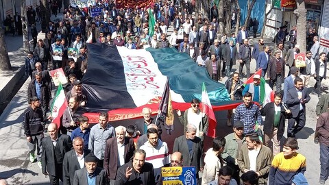تصاویر/ حماسه دیدنی مراغه در راهپیمایی روز جهانی قدس