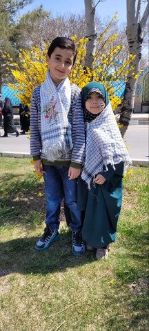 تصاویری از راهپیمایی روز قدس با حضور طلاب موسسه آموزش عالی ریحانة النبی اراک