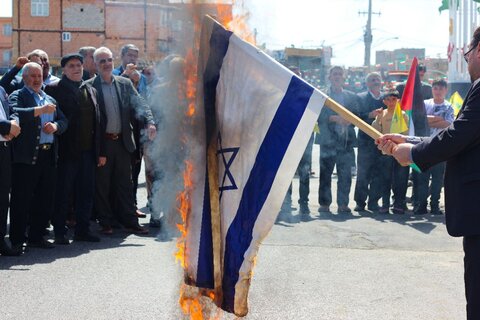 تصاویر/ راهپیمایی روز جهانی قدس در شهرستان پلدشت