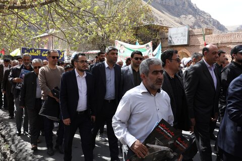 تصاویر/ راهپیمایی روز جهانی قدس در شهرستان پلدشت