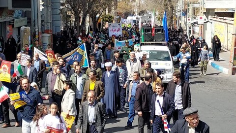 تصاویر/ حماسه دیدنی اسکو در راهپیمایی روز جهانی قدس