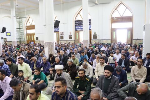 تصاویر/ حماسه مردم بافق در راهپیمایی روز جهانی قدس نوروز۱۴۰۴