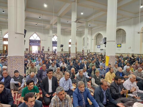 تصاویر/ حماسه مردم بافق در راهپیمایی روز جهانی قدس نوروز۱۴۰۴