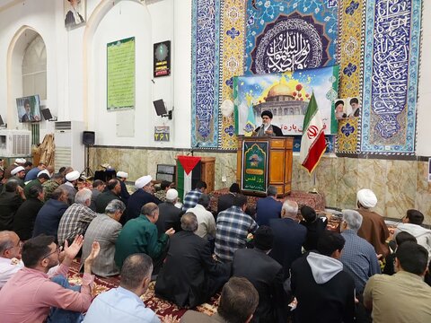 تصاویر/ حماسه مردم بافق در راهپیمایی روز جهانی قدس نوروز۱۴۰۴