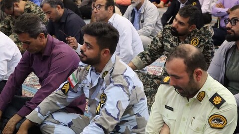 نماز جمعه خارگ به روایت تصویر