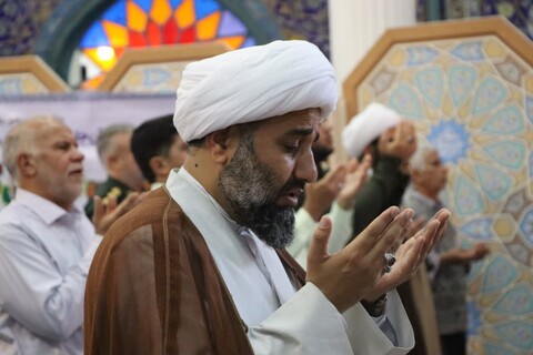 نماز جمعه خارگ به روایت تصویر