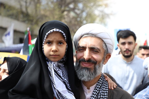 تصاویر/ حماسه دیدنی تبریز در راهپیمایی روز جهانی قدس