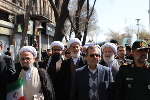 تصاویر/ حماسه دیدنی تبریز در راهپیمایی روز جهانی قدس