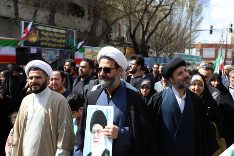 تصاویر/ حماسه دیدنی تبریز در راهپیمایی روز جهانی قدس