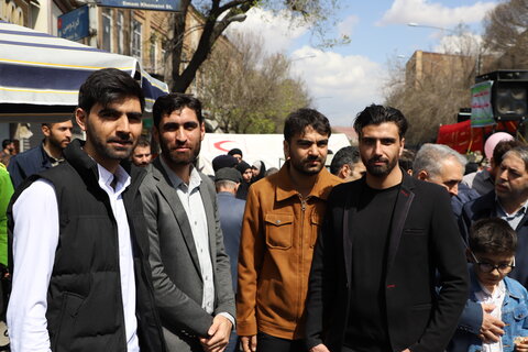 تصاویر/ حماسه دیدنی تبریز در راهپیمایی روز جهانی قدس