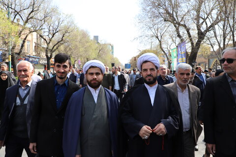 تصاویر/ حماسه دیدنی تبریز در راهپیمایی روز جهانی قدس