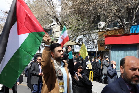تصاویر/ حماسه دیدنی تبریز در راهپیمایی روز جهانی قدس
